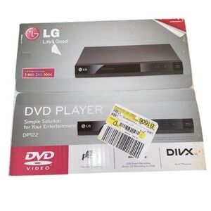 LG Life's Good DP132 DVD Player New in Box! USB, DIVX, Dolby Digital, MP3 CDR/RW